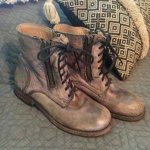 Bed Stu Tactic side zip boot